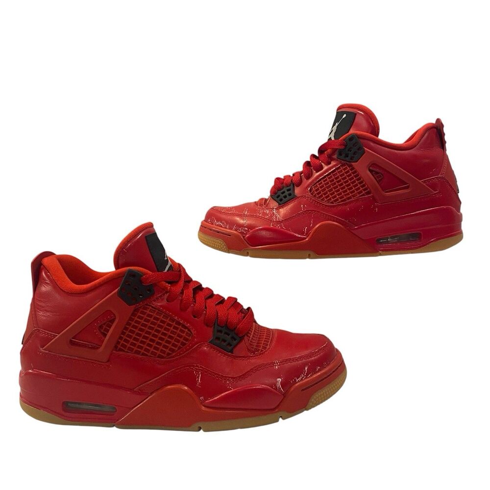 Nike Air Jordan 4 IV Retro Singles Day Red Gum Women’s Size 8 AV3914-600 Shoes